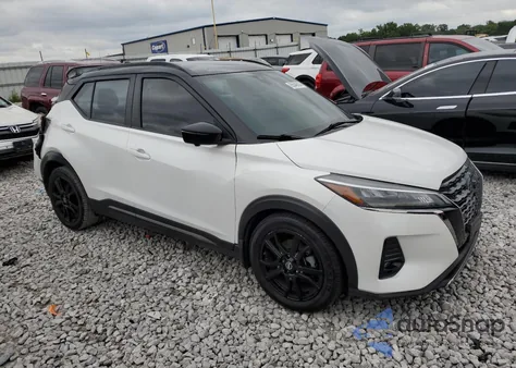 2021 Nissan Kicks Sr из США, поврежденный, VIN 3N1CP5DV5ML503353